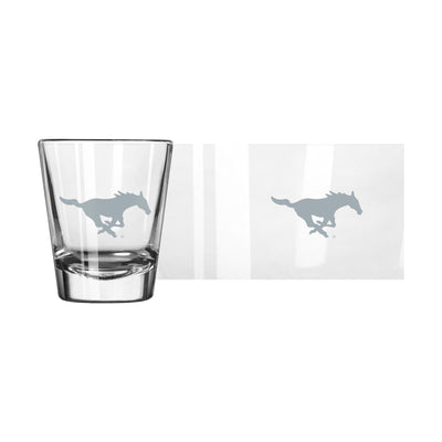 Southern Methodist 2oz Frost Shot Glass