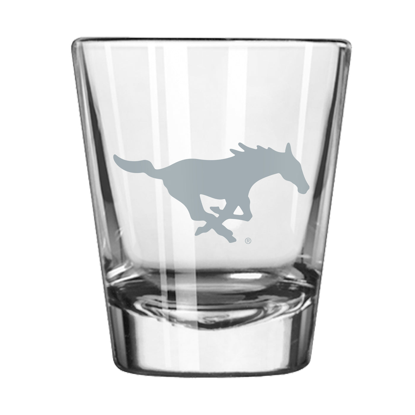 Southern Methodist 2oz Frost Shot Glass