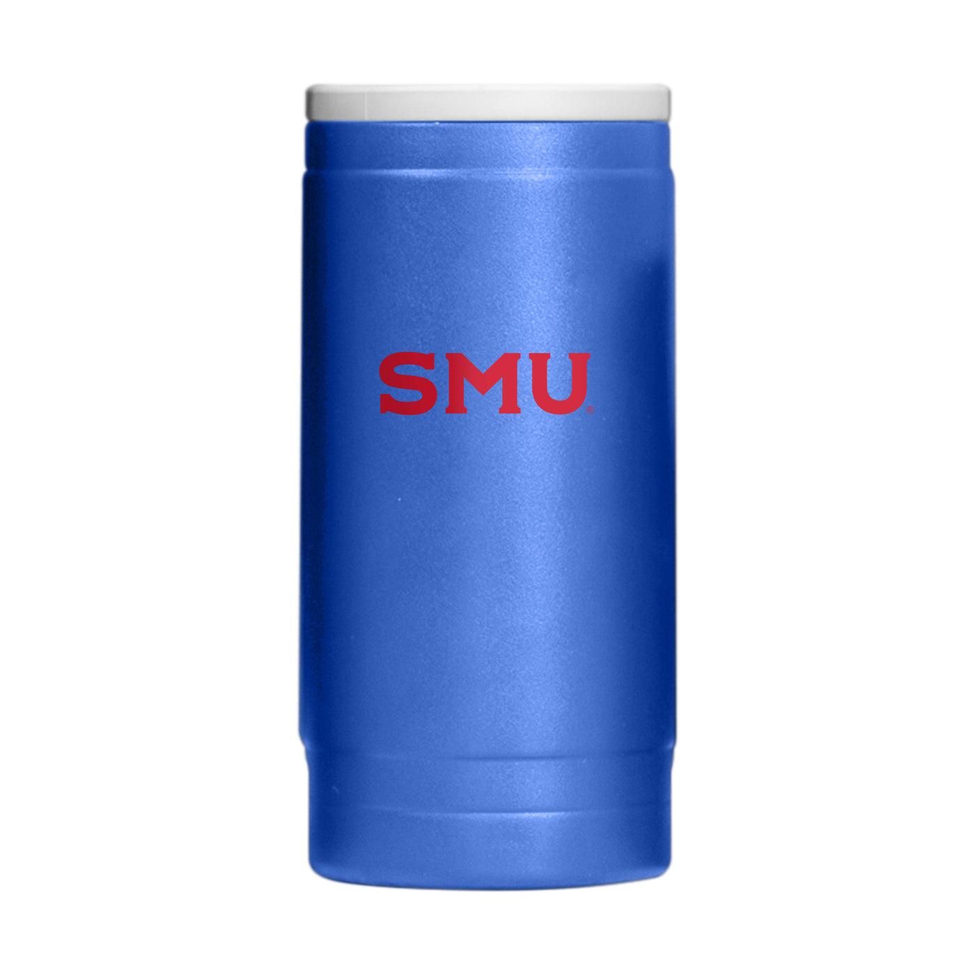 Southern Methodist 12oz Flipside Powder Coat Slim Can Coolie