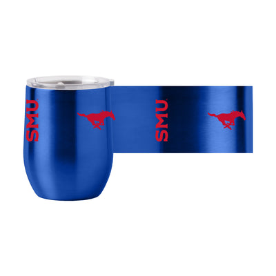 SMU 16oz Gameday Stainless Curved Beverage