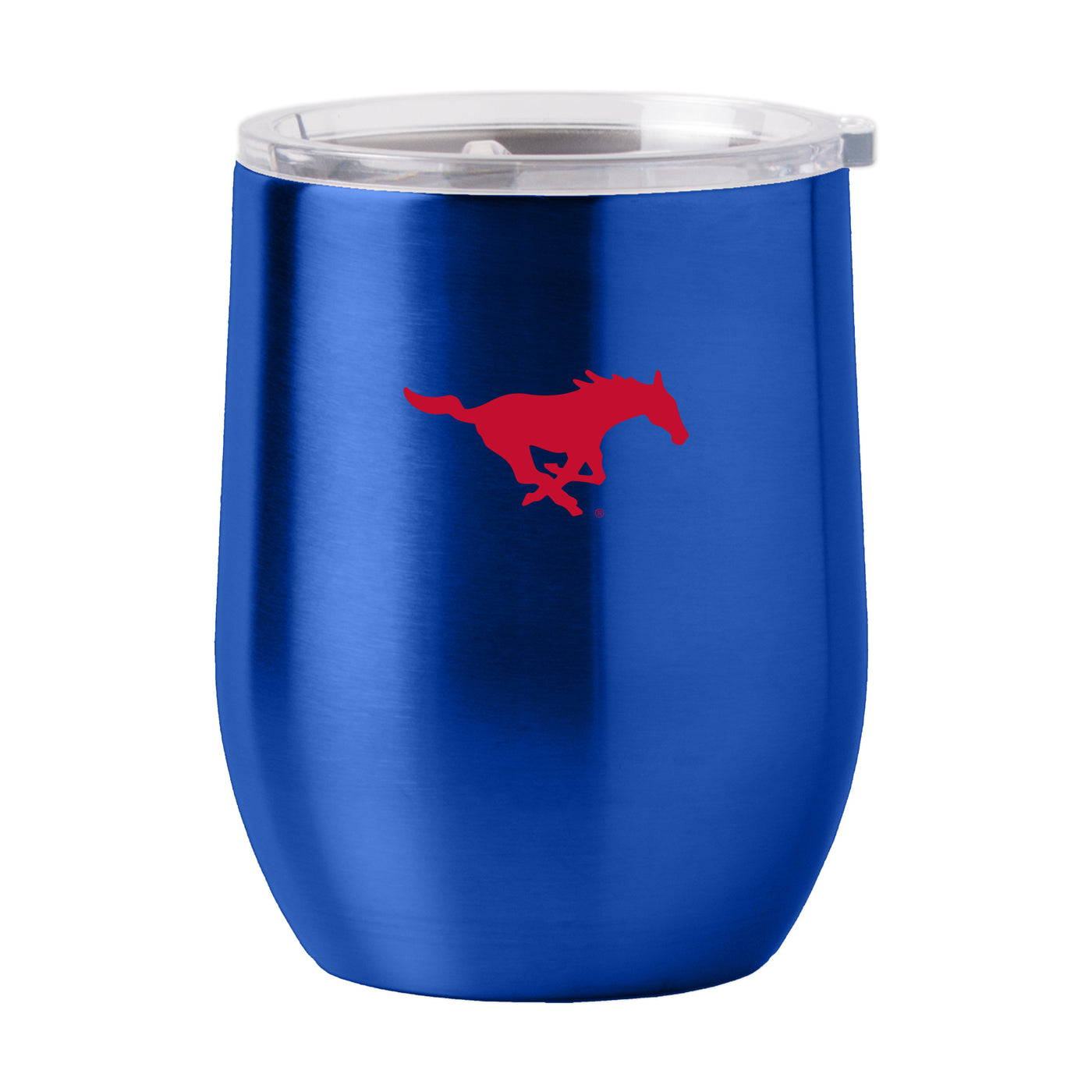 SMU 16oz Gameday Stainless Curved Beverage