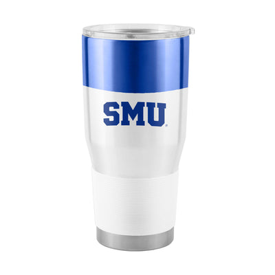 Southern Methodist 30oz Colorblock Stainless Steel Tumbler
