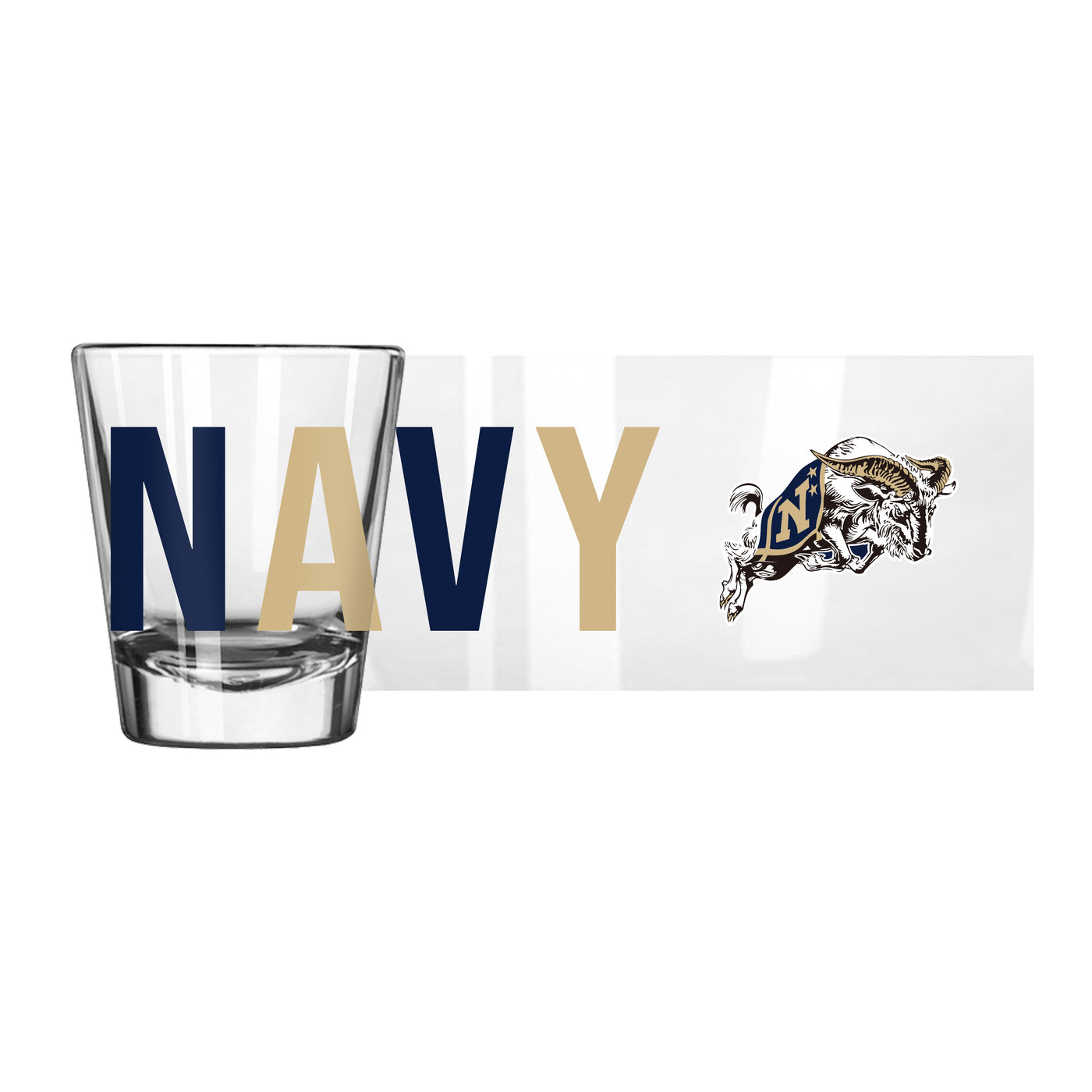 Naval Academy 2oz Overtime Shot Glass