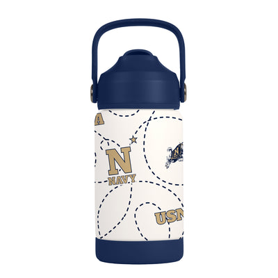 Naval Academy 12oz Mascot SS Kids Bottle