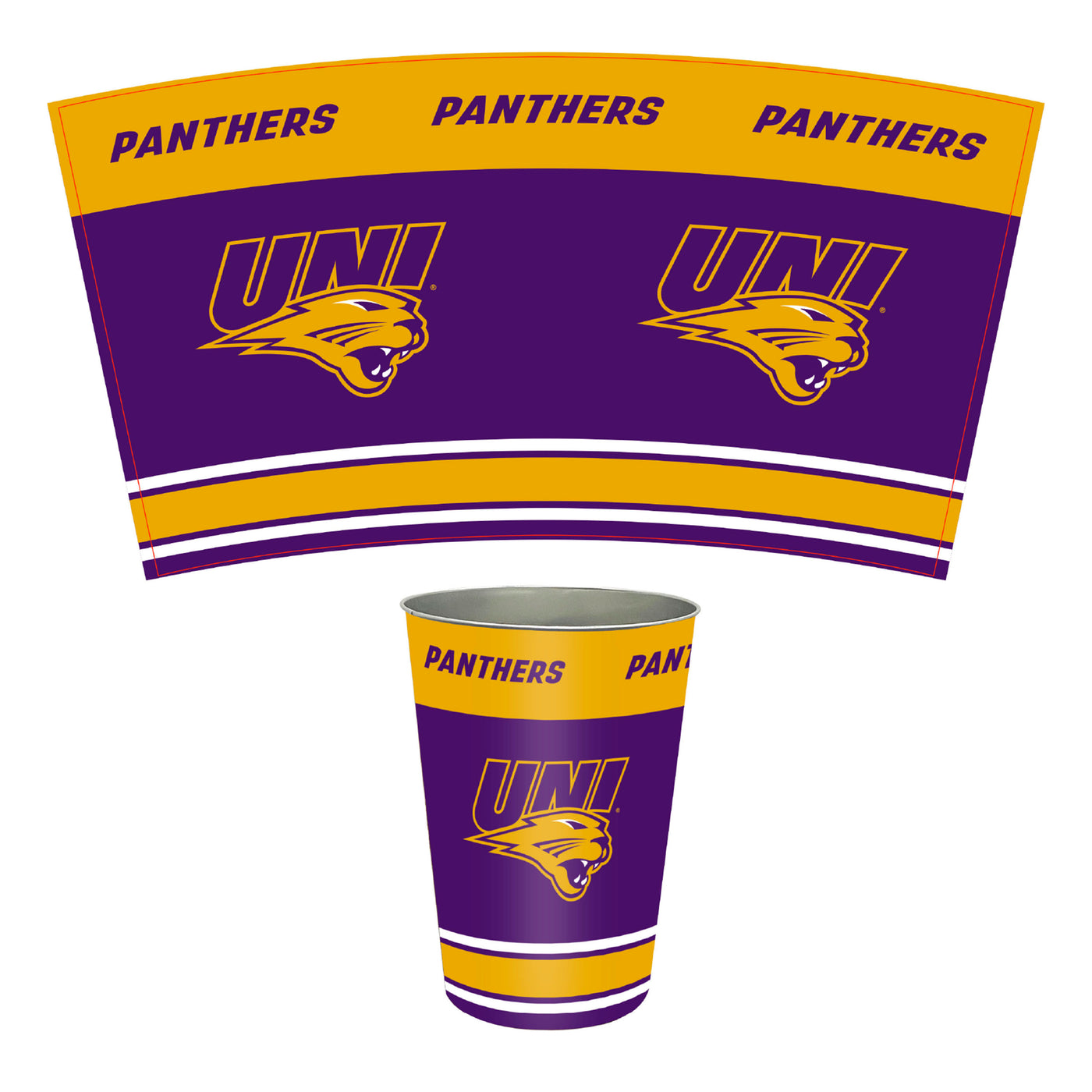 University of Northern Iowa Wastebasket