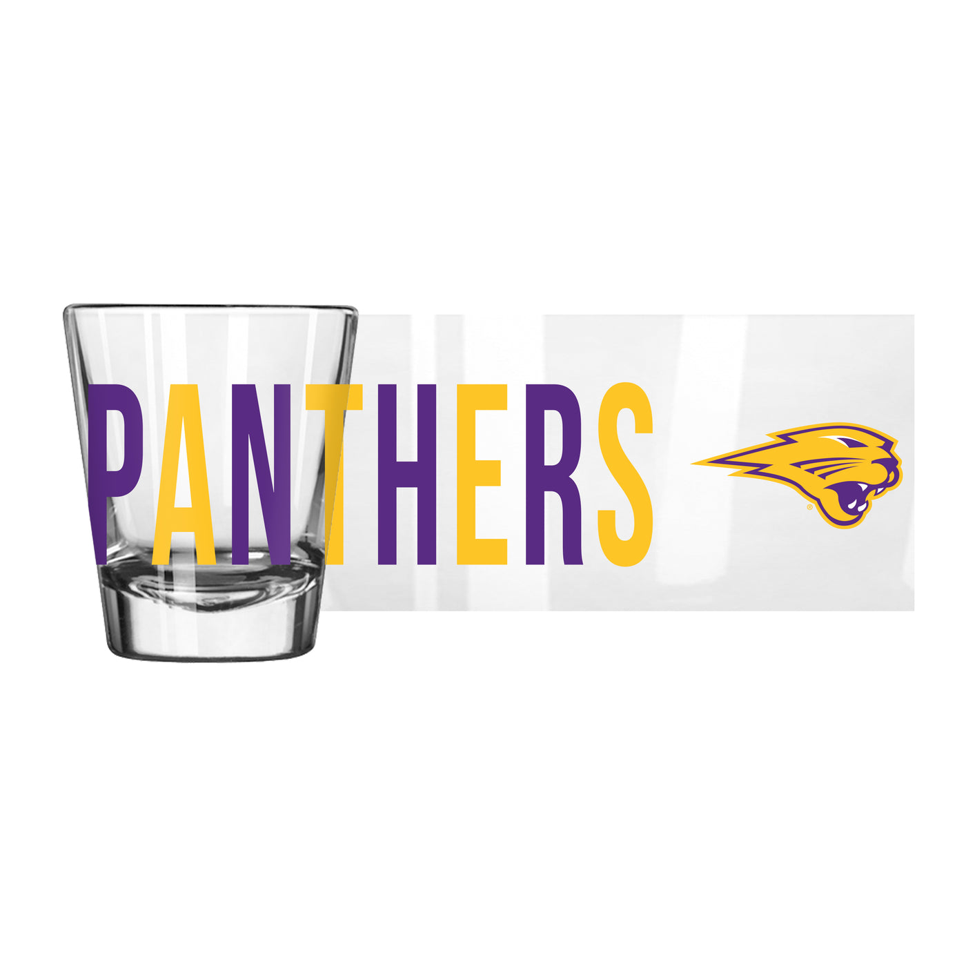 Northern Iowa 2oz Overtime Shot Glass