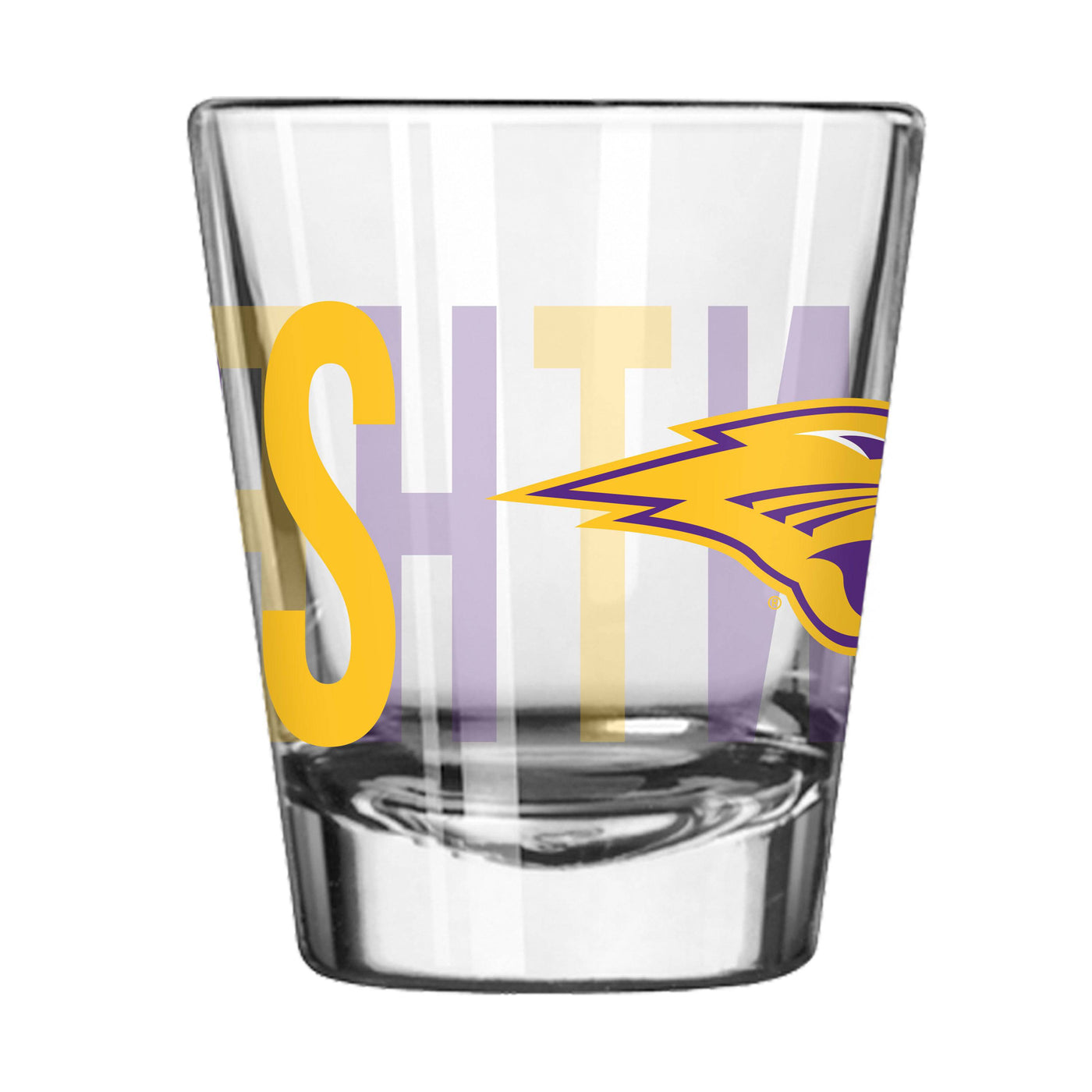 Northern Iowa 2oz Overtime Shot Glass