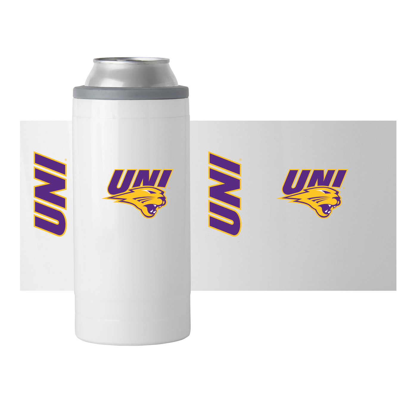Northern Iowa Gameday 12oz Slim Can Coolie
