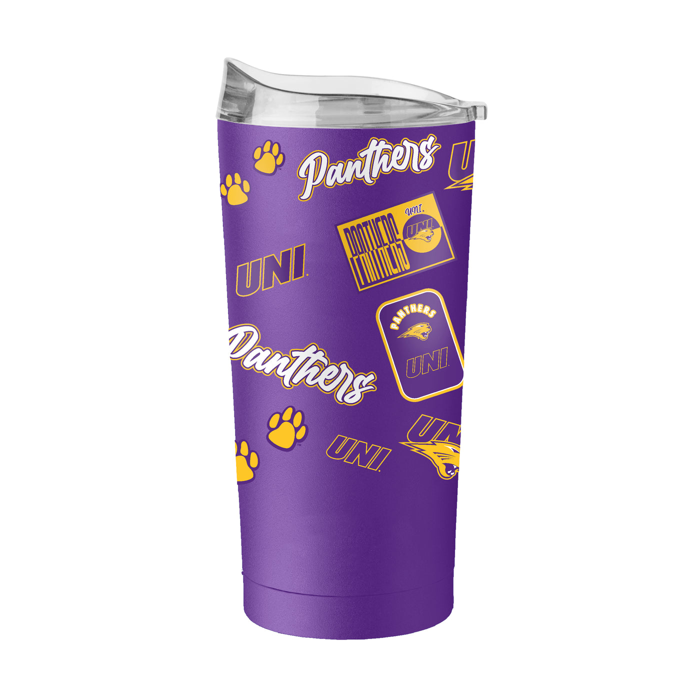 Northern Iowa 20oz Alternate Dreamweave Powder Coat Tumbler