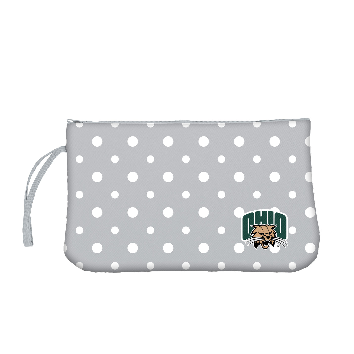 Ohio Bobcats Dot Wristlet - Logo Brands