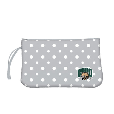 Ohio Bobcats Dot Wristlet - Logo Brands
