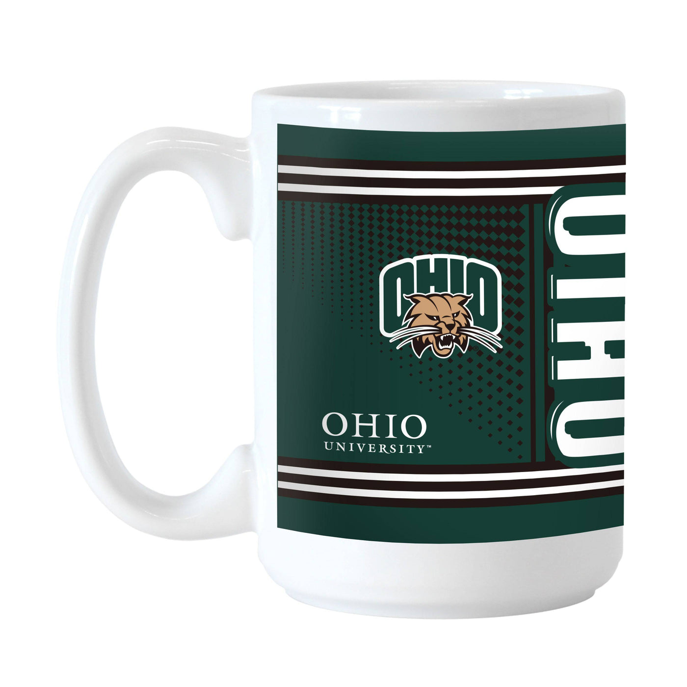 Ohio Bobcats 15oz Hero Sublimated Mug