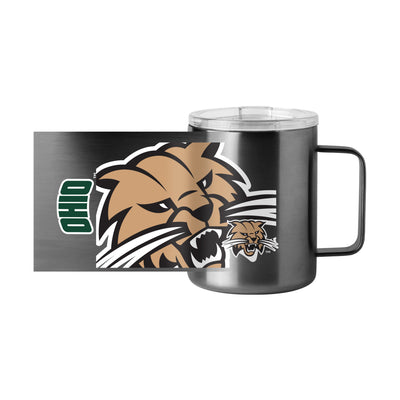 Ohio Bobcats 15oz Hype Stainless Steel Mug