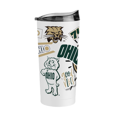 Ohio Bobcats 20oz Native Powder Coat Tumbler