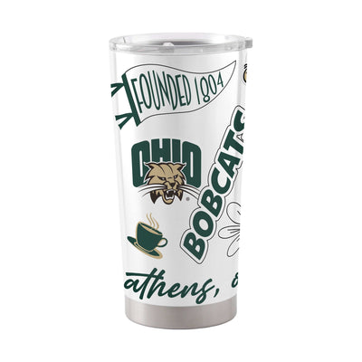 Ohio Bobcats 20oz Native Stainless Tumbler