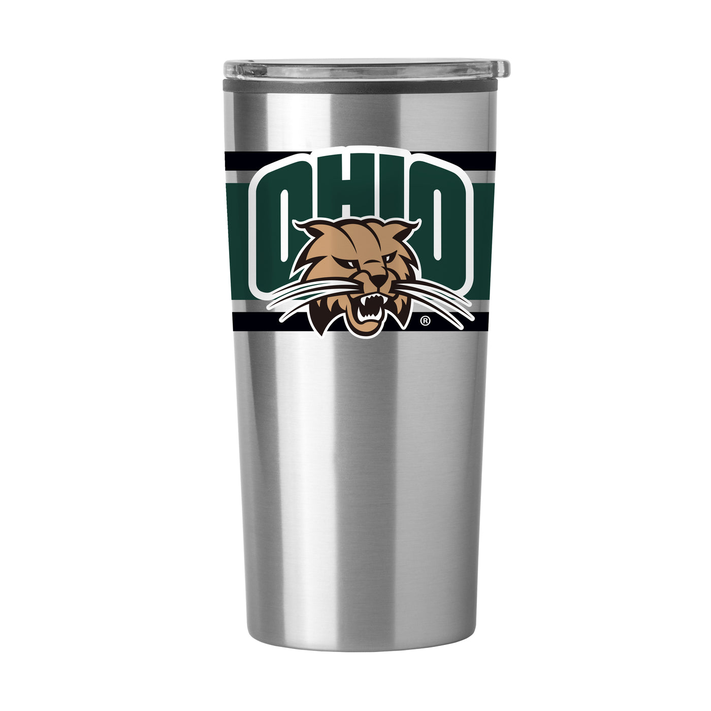 Ohio Univ Stripe 20 oz Fusion Tumbler