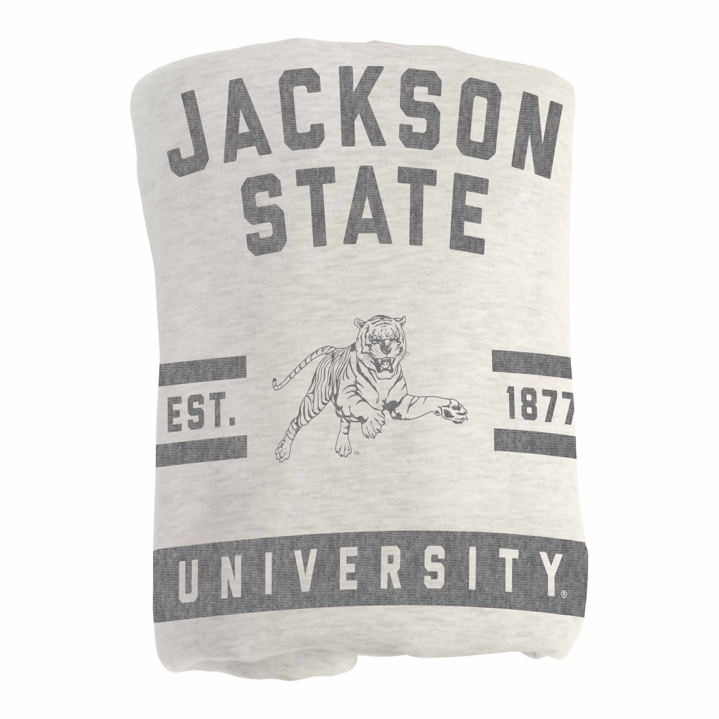 Jackson State Sublimated Sweatshirt Blanket