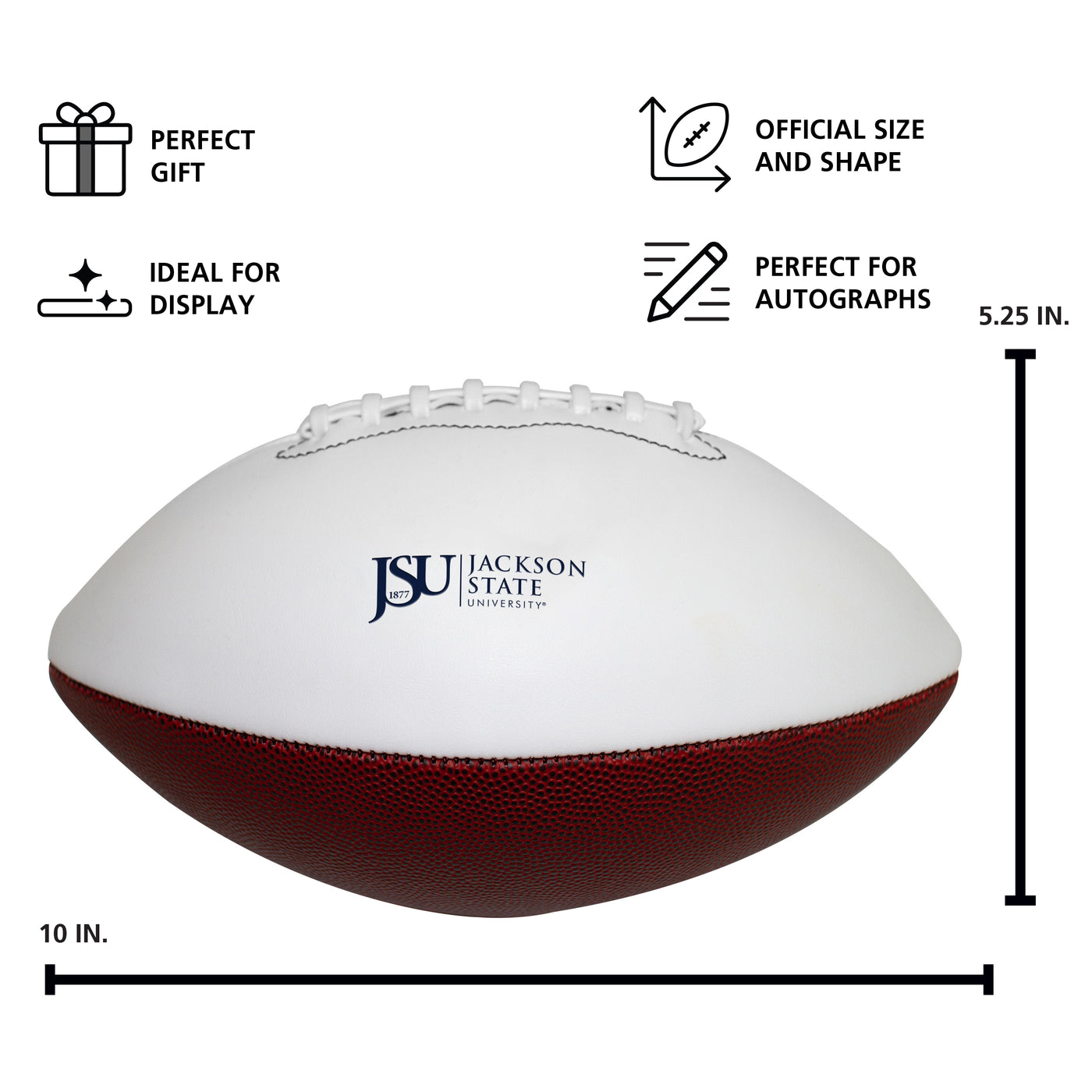 Jackson State Official-Size Autograph Football