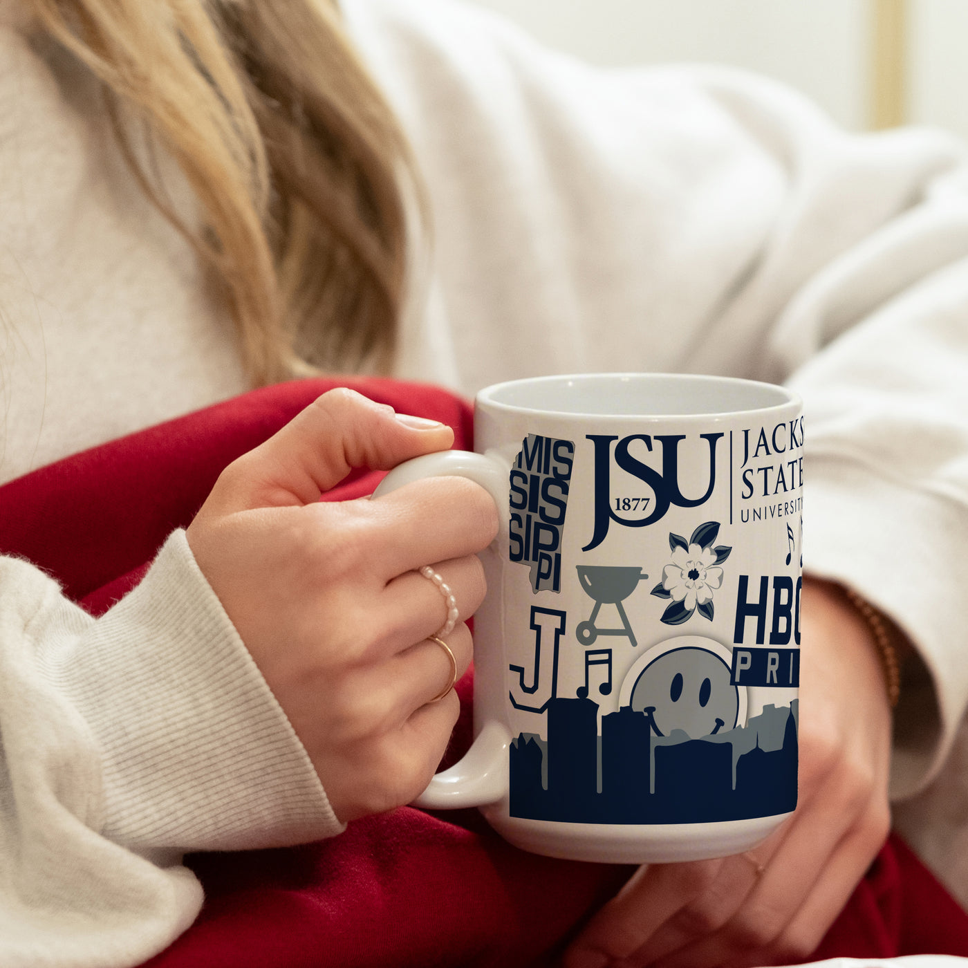 Jackson State 15oz Native Sublimated Mug