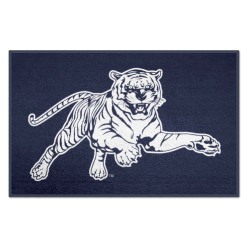 Jackson State University starter mat by Logo Brands featuring the university logo and colors, ideal for game day or fan display.