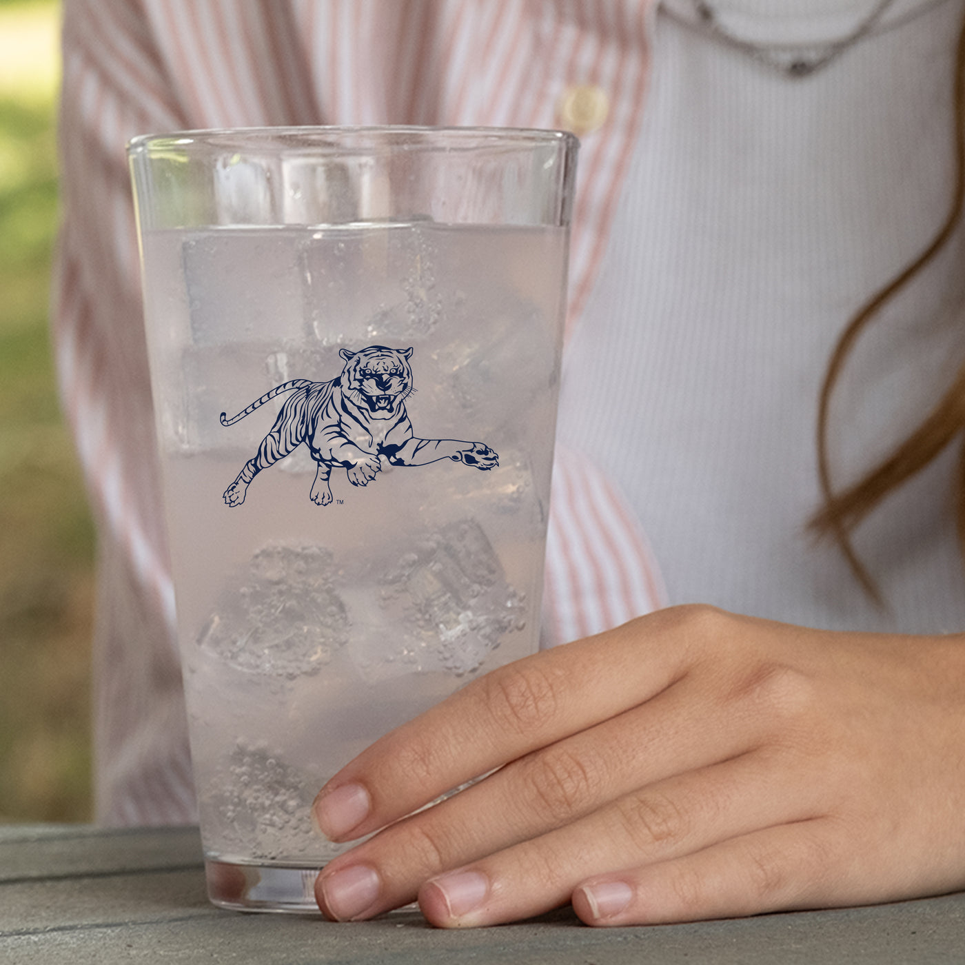 Jackson State 16oz Gameday Pint Glass