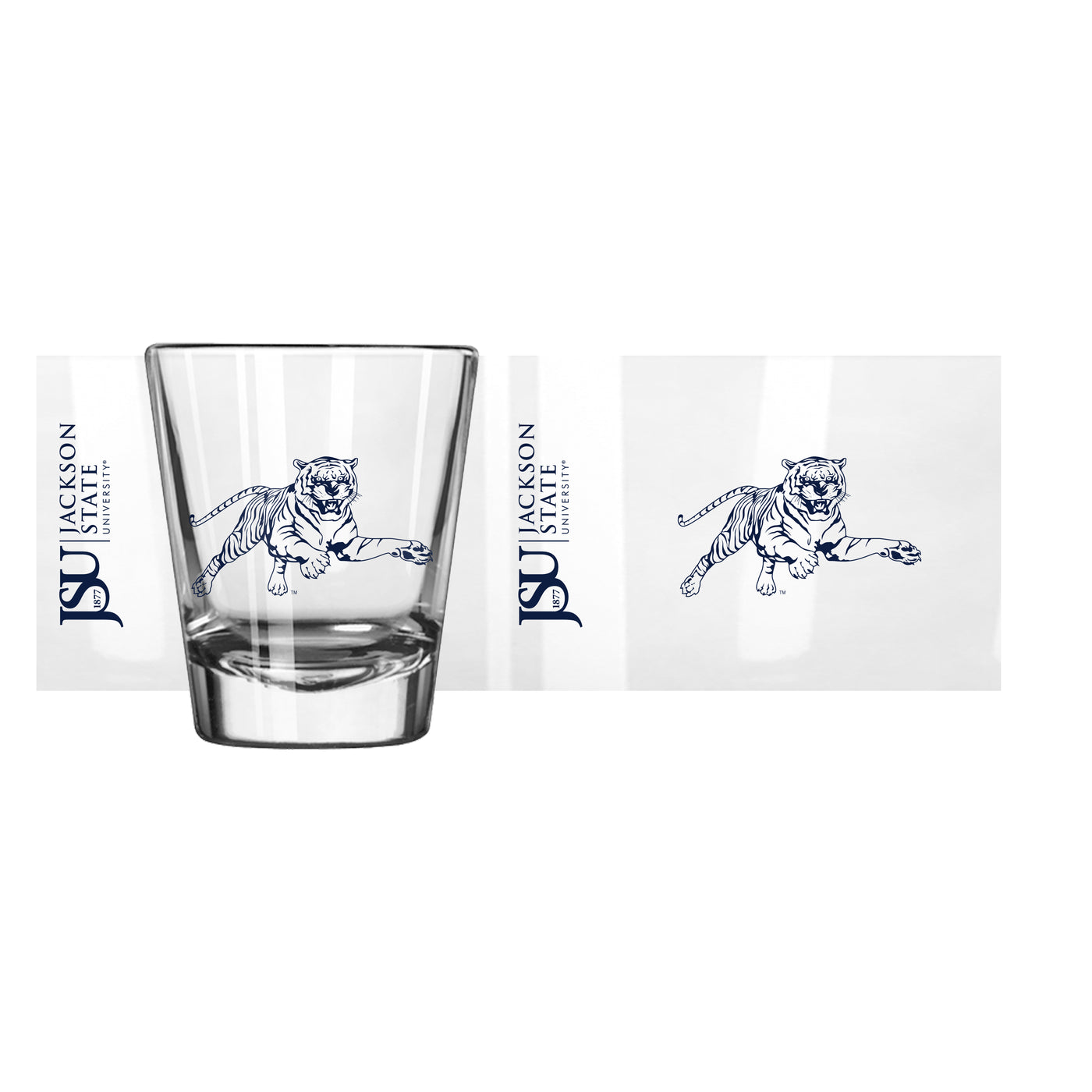 Jackson State 2oz Gameday Shot Glass