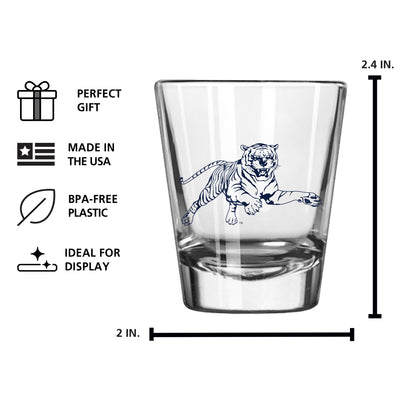 Jackson State 2oz Gameday Shot Glass