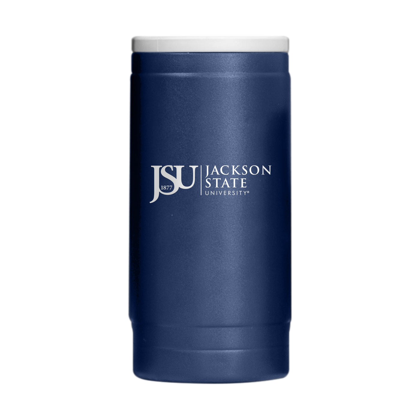 Jackson State 12oz Flipside Powder Coat Slim Can Coolie