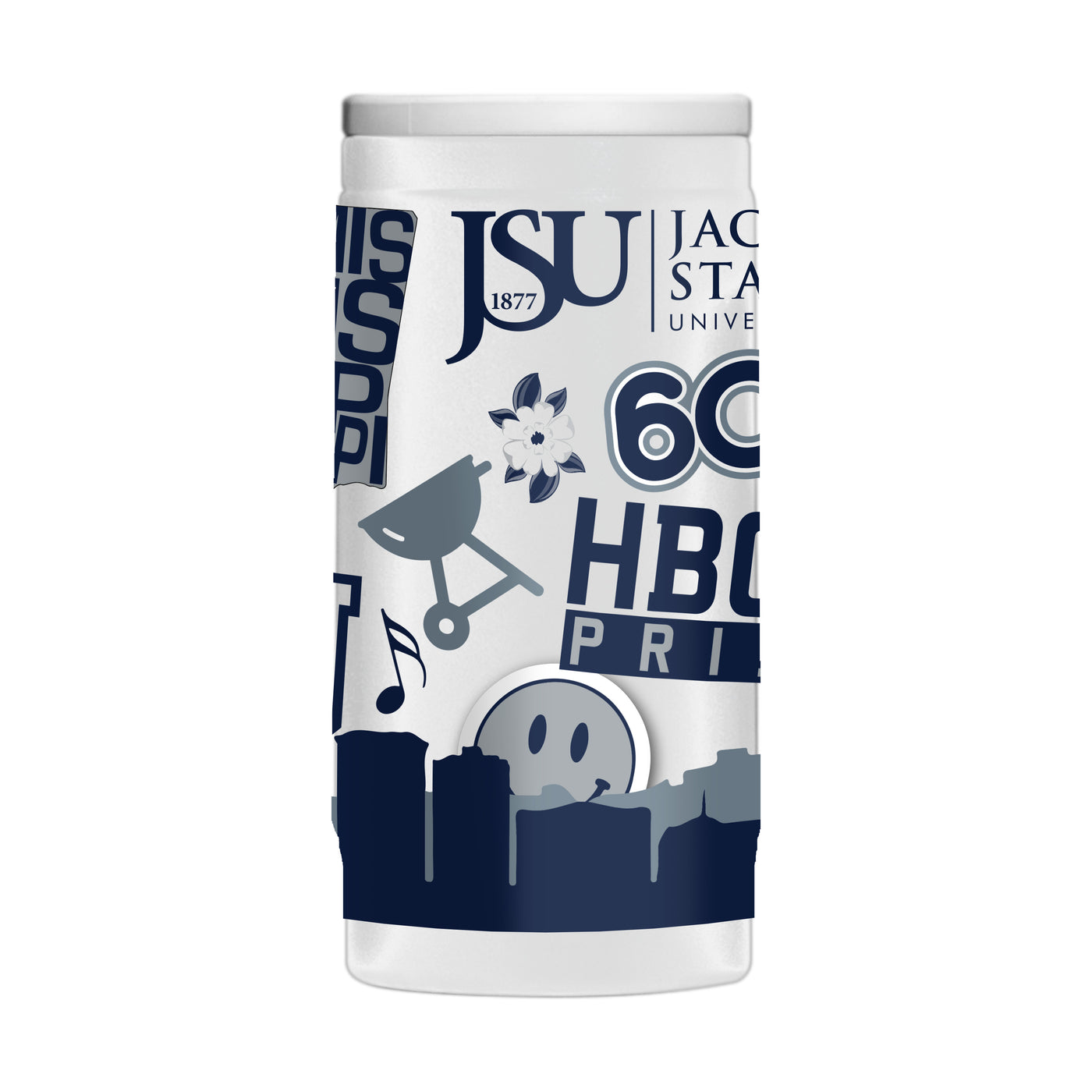 Jackson State 12oz Native Powder Coat Coolie