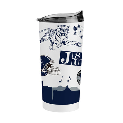 Jackson State 20oz Native Powder Coat Tumbler