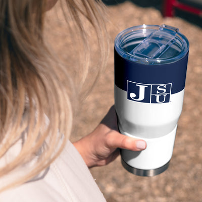 Jackson State 30oz Colorblock Stainless Steel Tumbler