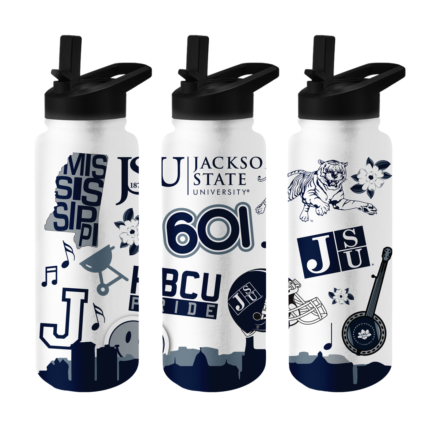 Jackson State 34oz Native Quencher Bottle