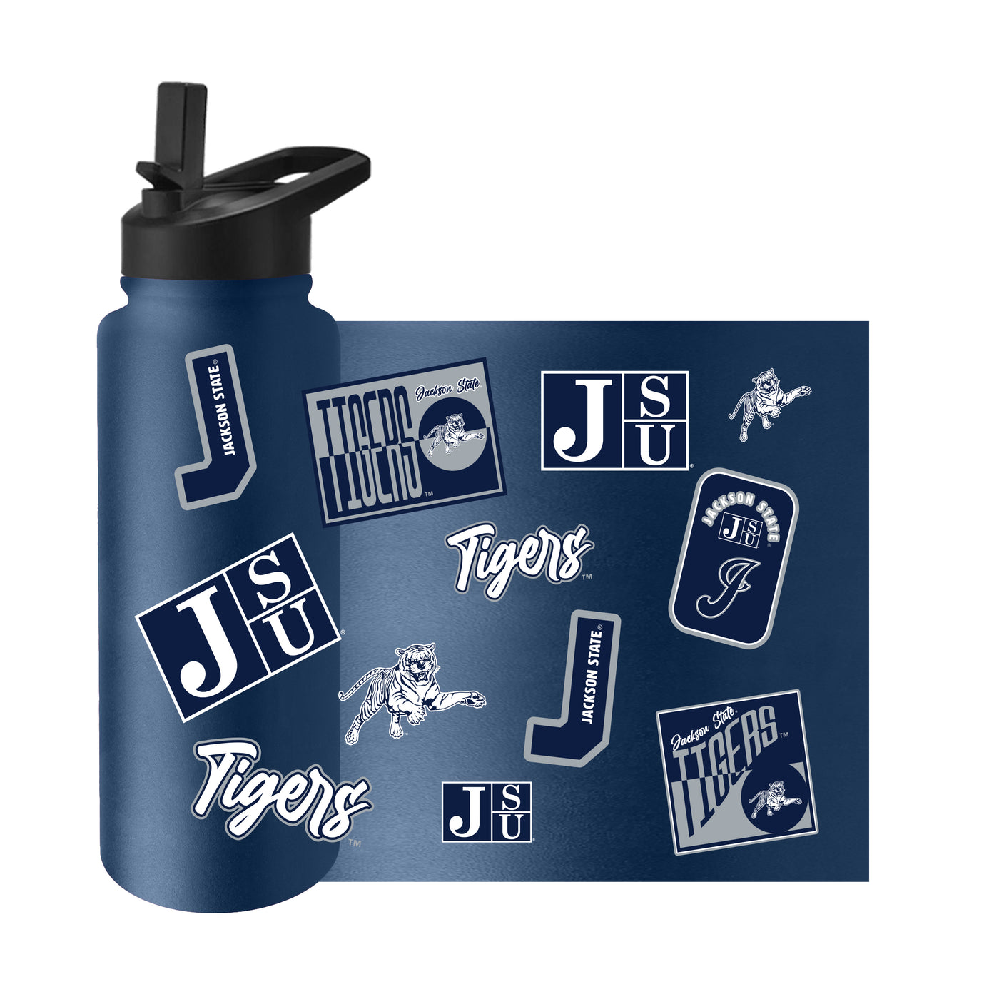 Jackson State 34oz Dreamweave Quencher Bottle