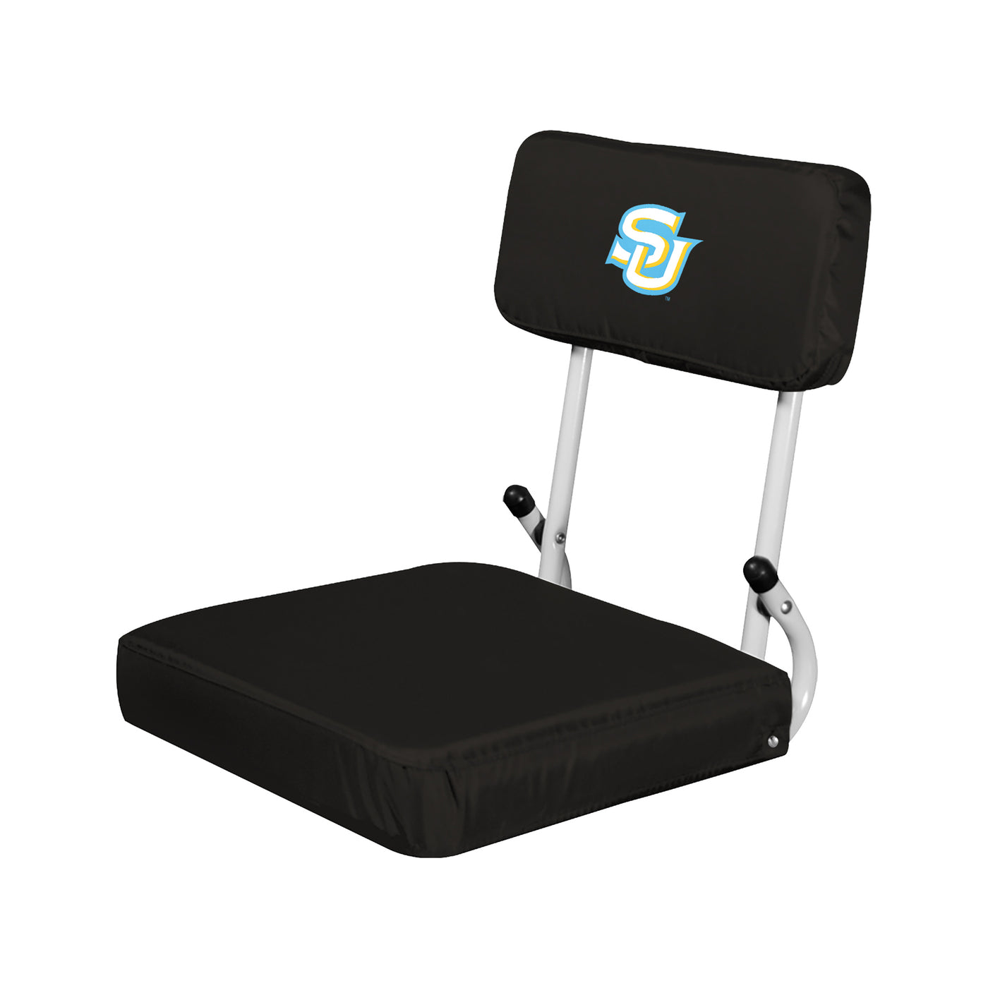 Southern University Black Hardback Stadium Seat f/ Primary Logo