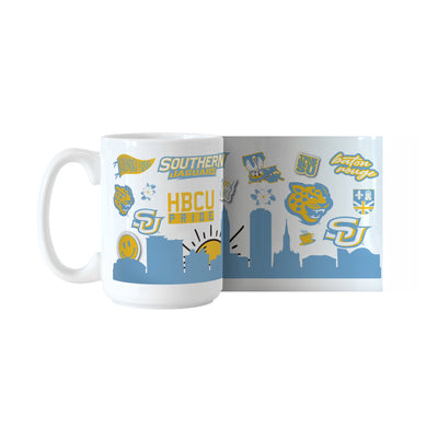 Southern University 15oz Native Sublimated Mug