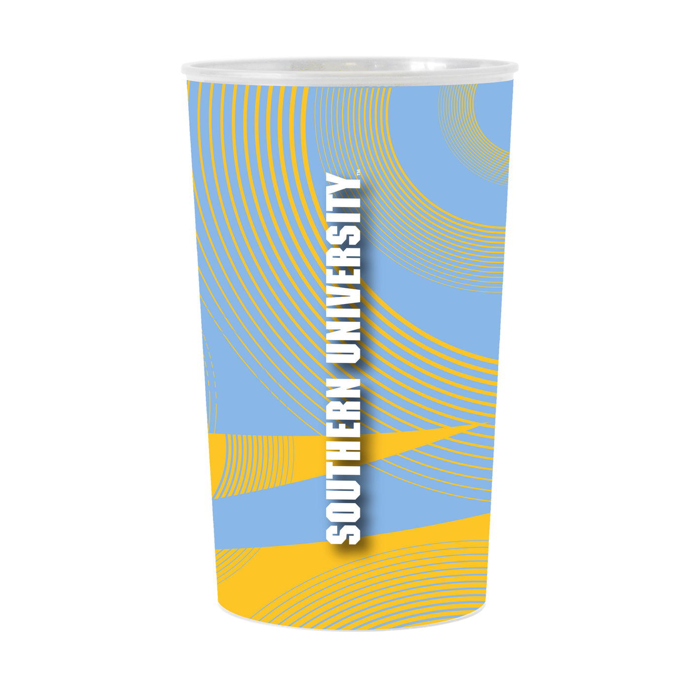 Southern University Geometric Hardwall Cup 4 Pack