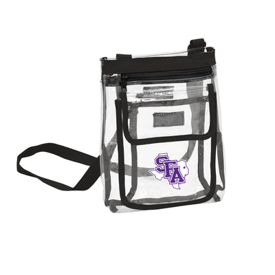 Stephen F Austin Clear Crossbody - Logo Brands