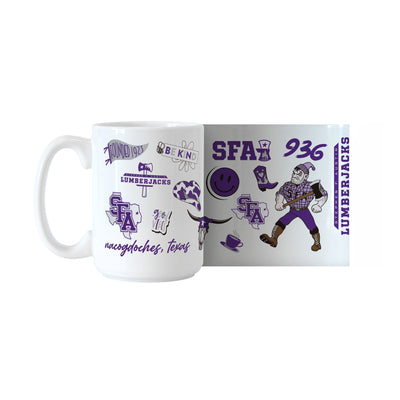 Stephen F Austin 15oz Native Sublimated Mug