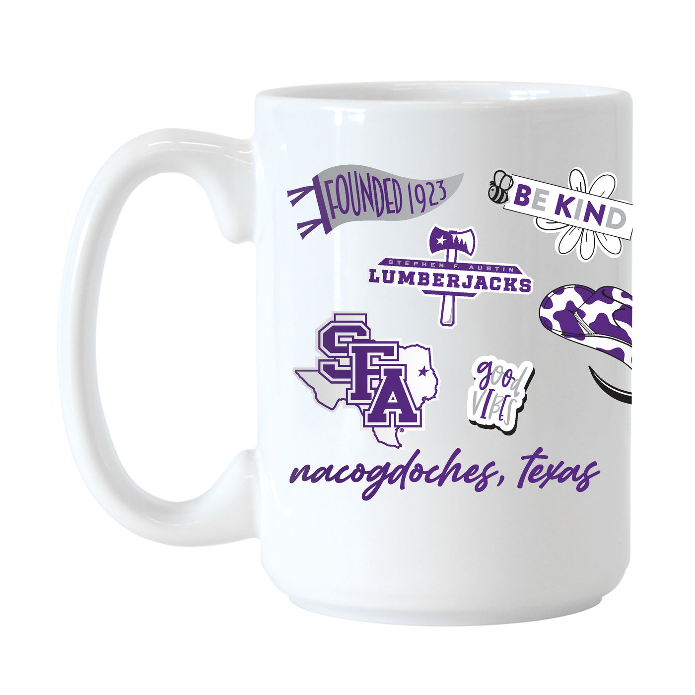 Stephen F Austin 15oz Native Sublimated Mug