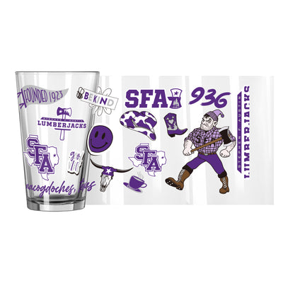 Stephen F Austin 16oz Native Pint Glass