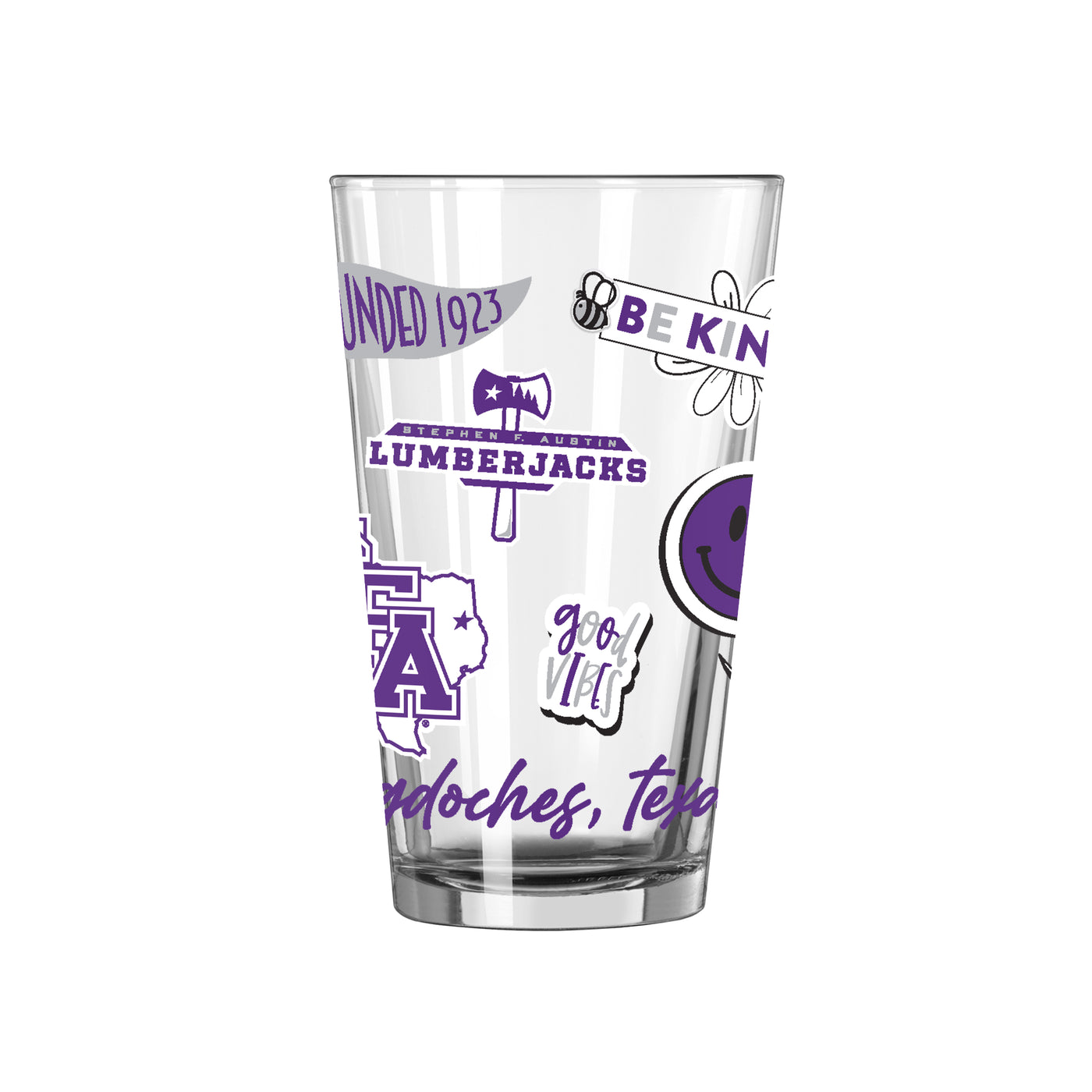Stephen F Austin 16oz Native Pint Glass