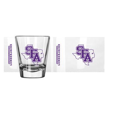 Stephen F Austin 2oz Gameday Shot Glass