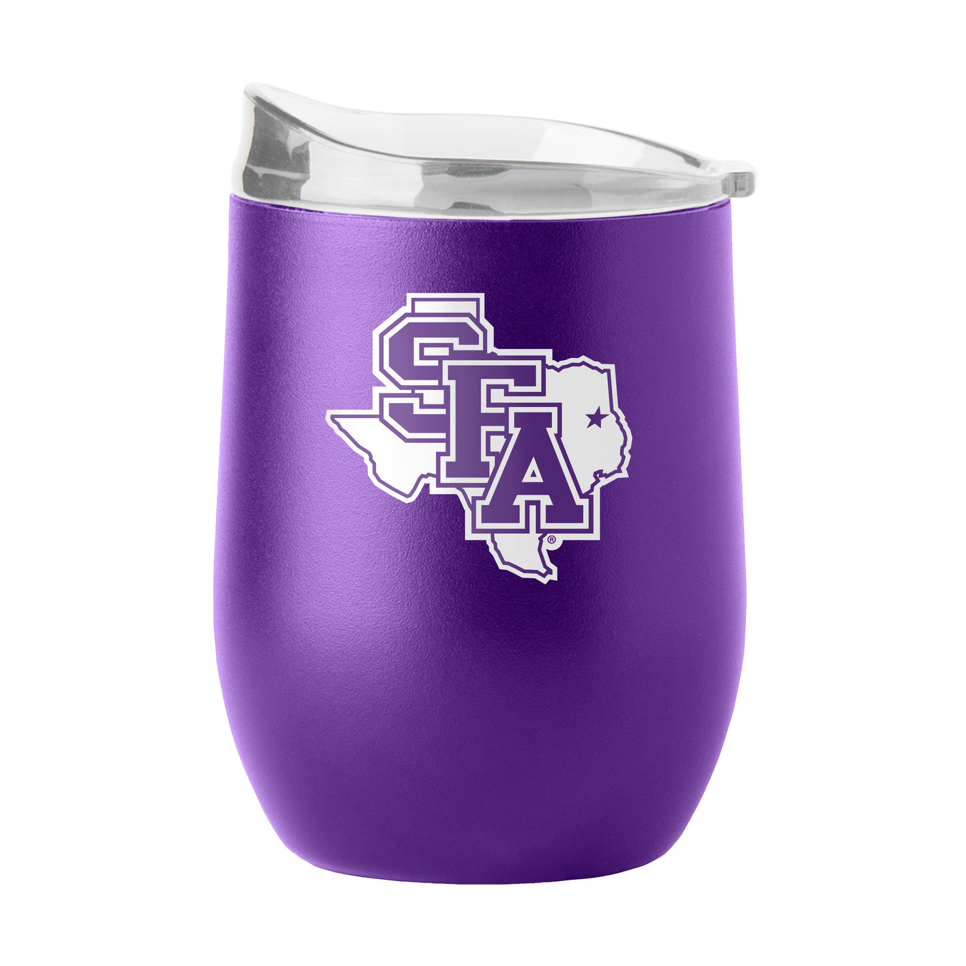 Stephen F Austin 16oz Flipside Powder Coat Curved Bev