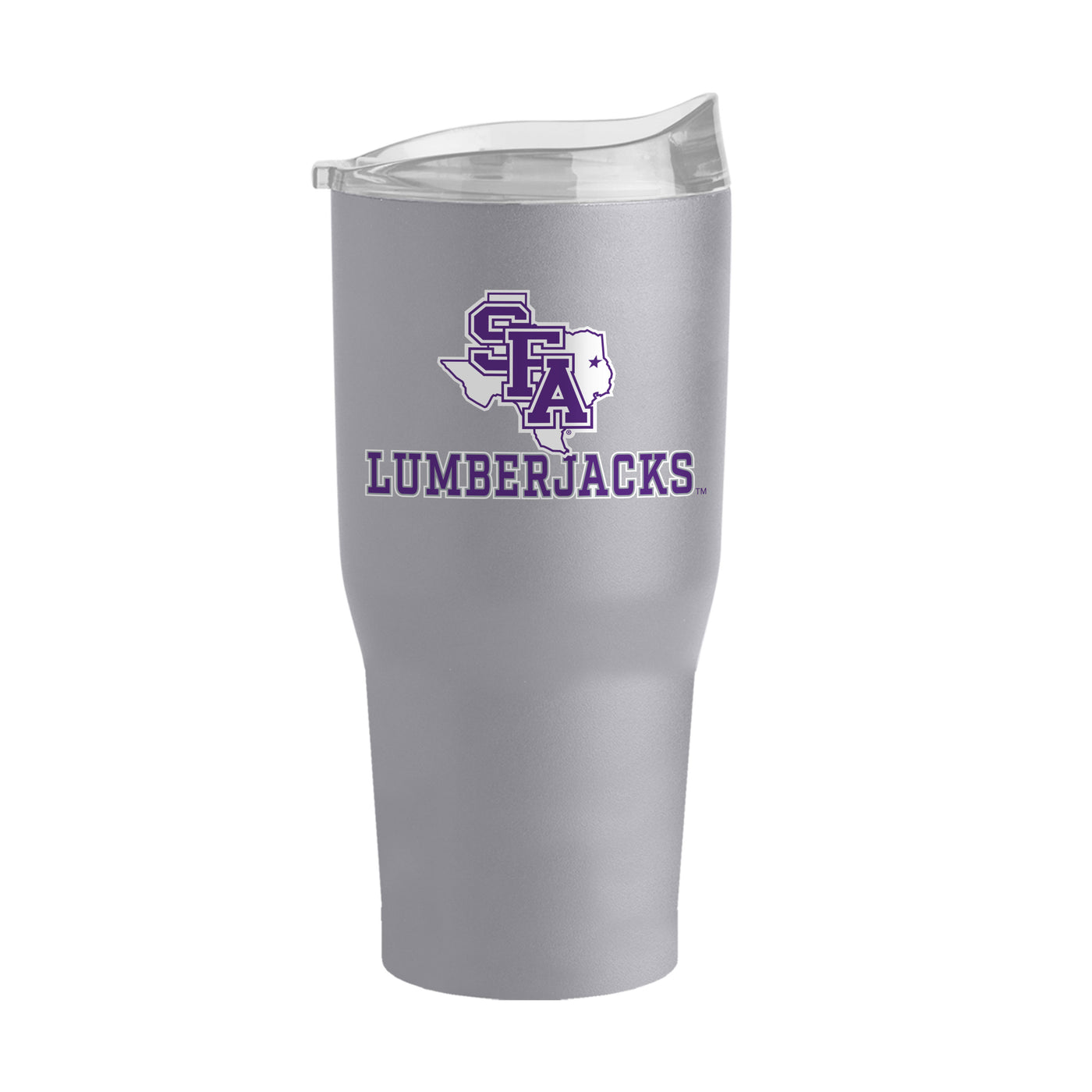 Stephen F Austin 30oz Athletic Powder Coat Tumbler