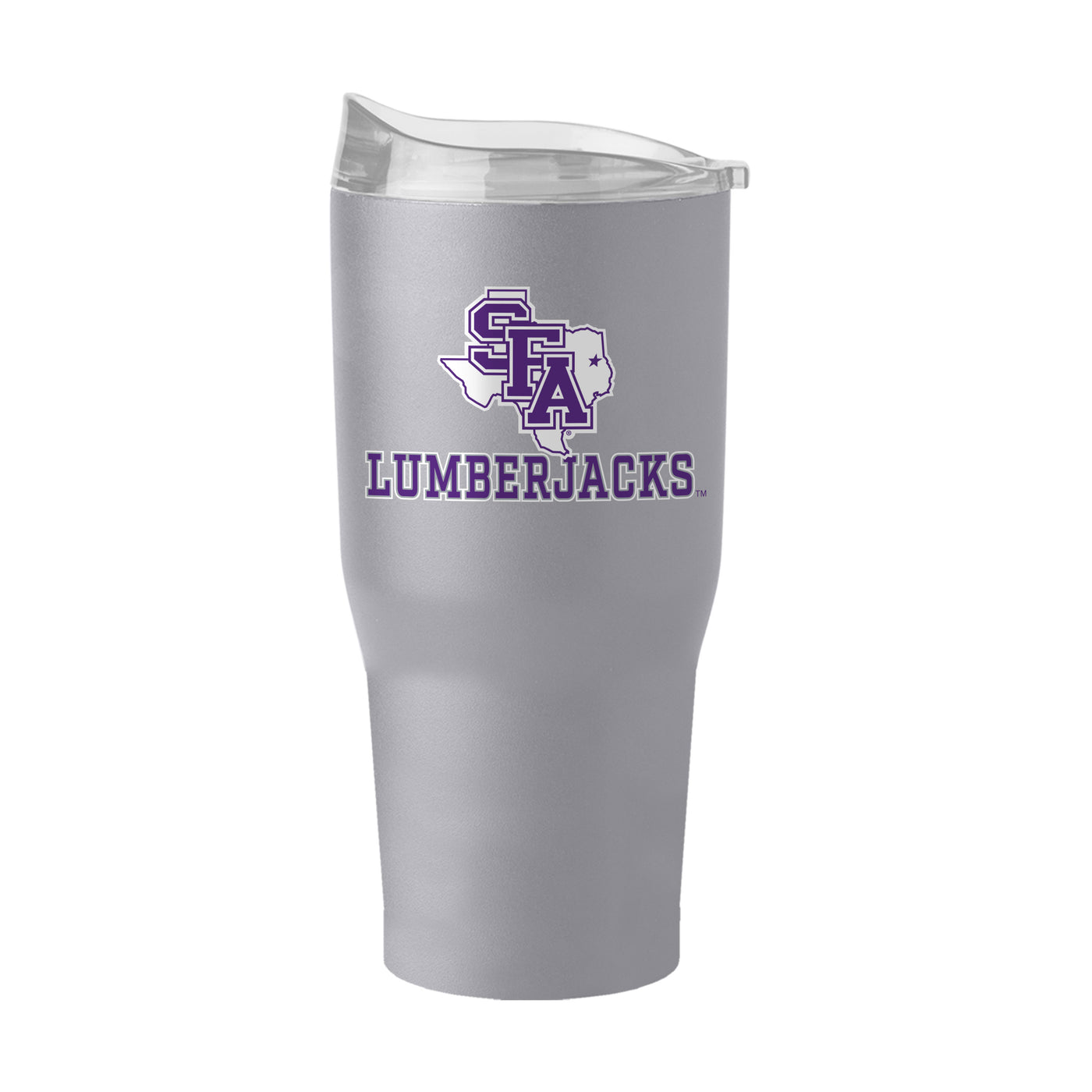 Stephen F Austin 30oz Athletic Powder Coat Tumbler