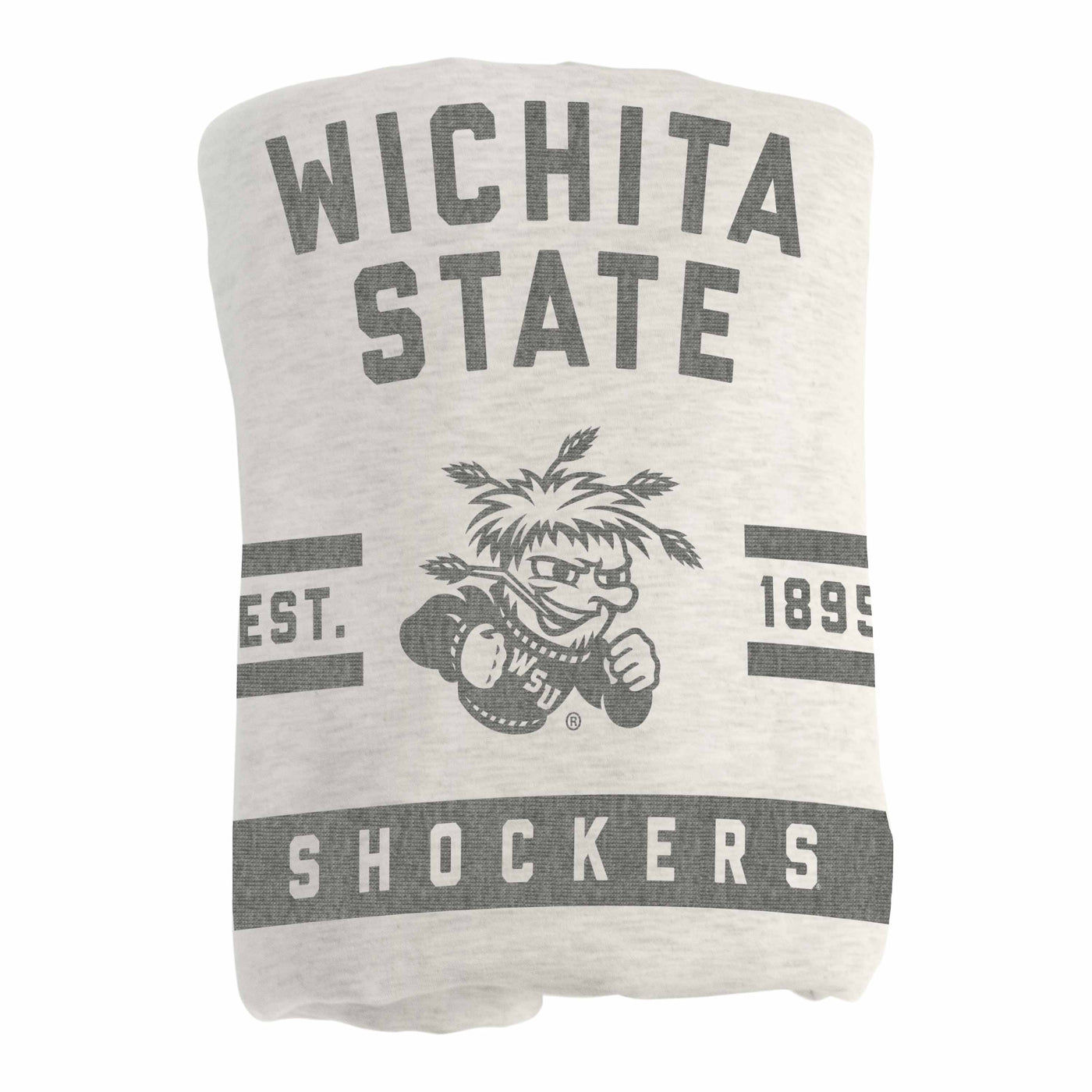 Wichita State Oatmeal Sweatshirt Blanket
