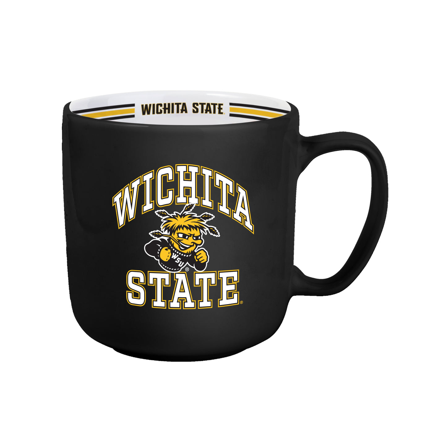 Wichita State 15oz Stripe Mug