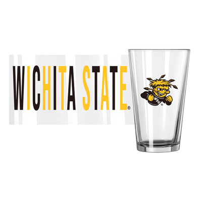 Wichita State 16oz Overtime Pint Glass