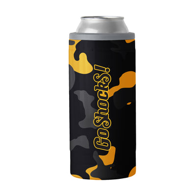 Wichita State Camo Swagger 12oz Slim Can Coolie