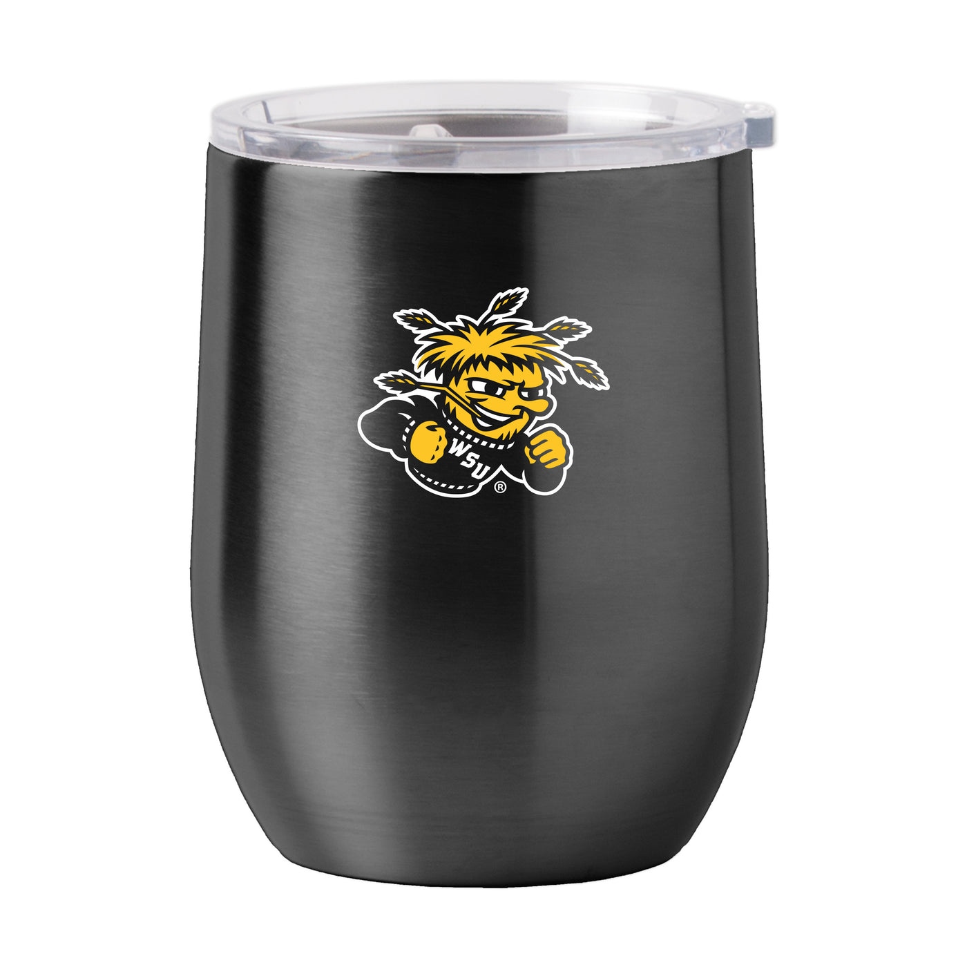 Wichita State 16oz Gameday Stainless Curved Beverage